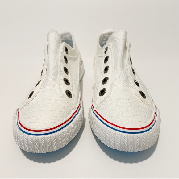 BLOWFISH Women’s White Buzz Canvas Sneakers - New in box - NWT - Picture 4 of 16